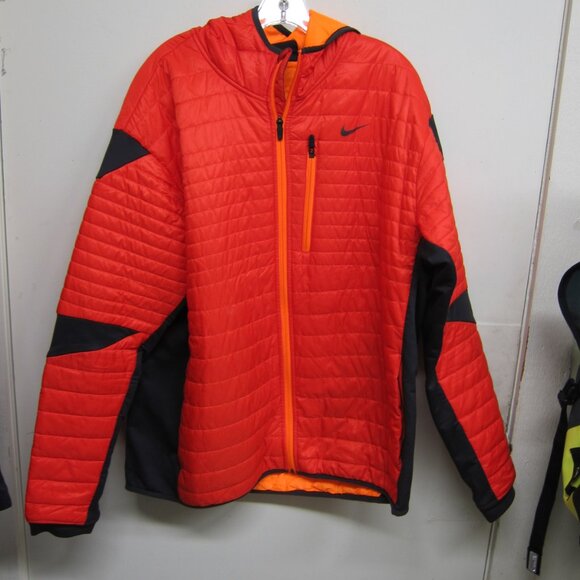 Nike Pro Training Hybrid Ultimatum Primaloft Men XXL Red/Black Jacket 543354-600 - Picture 1 of 9